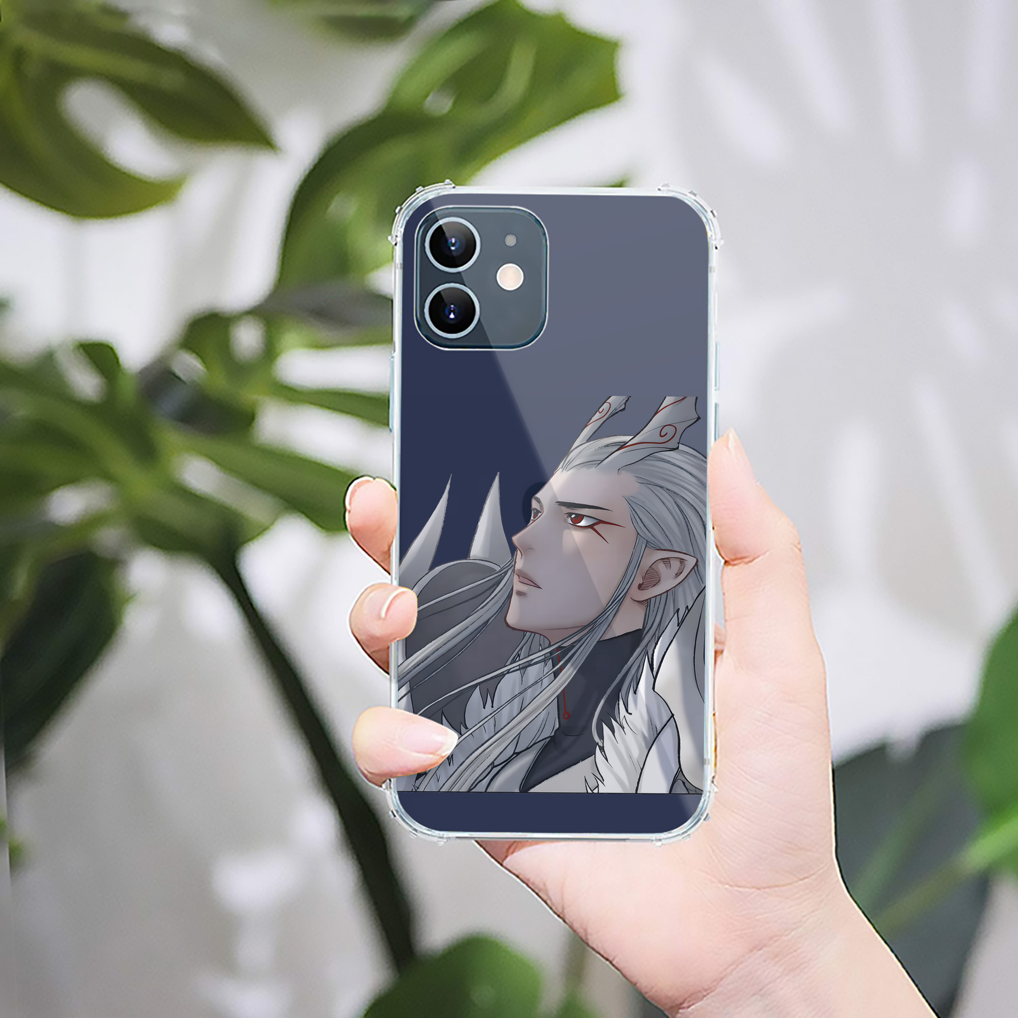 （画像用） Ne Zha 2 ナタ 魔童の大暴れ 【iPhone 12シリーズ対応】透明スマホケース（クリアソフトケース）
